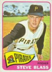 1965 Topps Baseball Cards      232     Steve Blass RC